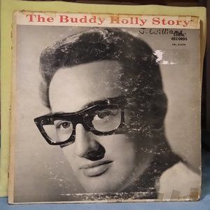 Buddy Holly and the Cricketts The Buddy Holly Story Red Coral 1959 Vinyl Record